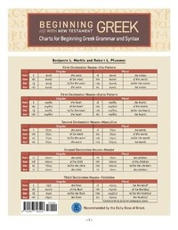Enlarge image Cover: Charts for Beginning Greek Grammar and Syntax - LifeWay Christian Resources