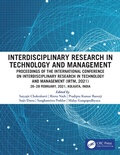 Cover: Interdisciplinary Research in Technology and Management - CRC Press