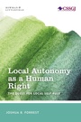 Cover: Local Autonomy as a Human Right - Rowman & Littlefield Publishers