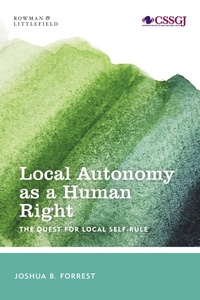 Enlarge image Cover: Local Autonomy as a Human Right - Rowman & Littlefield Publishers