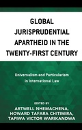 Cover: Global Jurisprudential Apartheid in the Twenty-First Century - Lexington Books