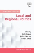 Cover: A Modern Guide to Local and Regional Politics - Edward Elgar Publishing