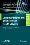 Bild: Computer Science and Engineering in Health Services - Springer