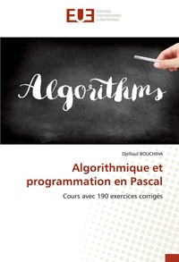 Abbildung von: Algorithmique et programmation en Pascal - Éditions universitaires européennes