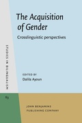 Cover: Acquisition of Gender - John Benjamins Publishing Company