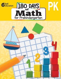 Enlarge image Cover: 180 Days (TM): Math for Prekindergarten - Shell Educational Publishing
