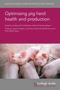 Cover: Optimising pig herd health and production - Burleigh Dodds Science Publishing