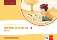 Abbildung von: Richtig schreiben 3. Fördern - Klett
