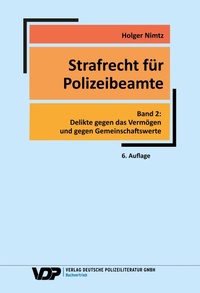 Abbildung von: Strafrecht für Polizeibeamte - Band 2 - Deutsche Polizeiliteratur