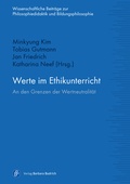 Cover: Werte im Ethikunterricht - Verlag Barbara Budrich