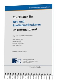 Abbildung von: Checklisten für Not- und Routinemaßnahmen im Rettungsdienst - Stumpf + Kossendey