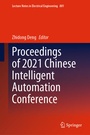 Cover: Proceedings of 2021 Chinese Intelligent Automation Conference - Springer