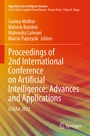 Cover: Proceedings of 2nd International Conference on Artificial Intelligence: Advances and Applications - Springer