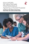 Cover: Educators of healthcare professionals 2021 - Cardiff University Press