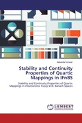 Cover: Stability and Continuity Properties of Quartic Mappings in IFnBS - LAP Lambert Academic Publishing