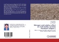 Cover: Nitrogen and sulphur effect on malt barley varieties Hordeum vulgare L - LAP Lambert Academic Publishing