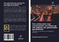 Cover: Een onderzoek naar constructies van leken op het gebied van geestelijke gezondheid - Uitgeverij Onze Kennis