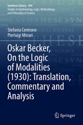 Cover: Oskar Becker, On the Logic of Modalities (1930): Translation, Commentary and Analysis - Springer