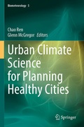 Cover: Urban Climate Science for Planning Healthy Cities - Springer