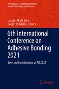 Cover: 6th International Conference on Adhesive Bonding 2021 - Springer