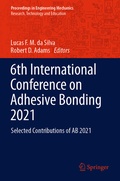 Cover: 6th International Conference on Adhesive Bonding 2021 - Springer
