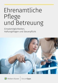 Abbildung von: Ehrenamtliche Pflegekräfte - Wolters Kluwer Steuertipps GmbH
