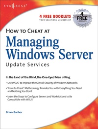 Enlarge image Cover: How to Cheat at Managing Windows Server Update Services - Elsevier