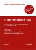 Cover: Pr&uuml;fungsvorbereitung Einf&uuml;hrung in die Rechtswissenschaften und ihre Methoden - Manz