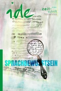 Cover: Sprachbewusstsein - Studien Verlag