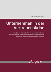 Abbildung von: Unternehmen in der Vertrauenskrise - Logos Berlin