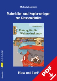 Enlarge image Cover: Begleitmaterial: Rettung für die Weihnachtshunde - Hase und Igel Verlag