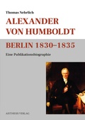 Cover: Alexander von Humboldt Berlin 1830-1835 - Aisthesis
