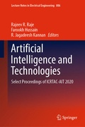 Cover: Artificial Intelligence and Technologies - Springer