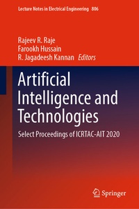 Enlarge image Cover: Artificial Intelligence and Technologies - Springer