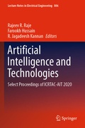Cover: Artificial Intelligence and Technologies - Springer