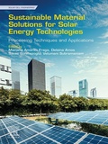 Cover: Sustainable Material Solutions for Solar Energy Technologies - Elsevier