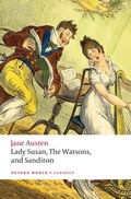 Cover: Lady Susan, The Watsons, and Sanditon - OUP eBook