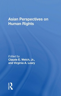 Enlarge image Cover: Asian Perspectives On Human Rights - Routledge