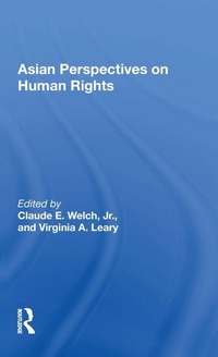 Enlarge image Cover: Asian Perspectives On Human Rights - Routledge