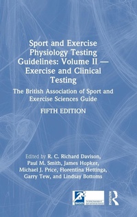 Abbildung von: Sport and Exercise Physiology Testing Guidelines: Volume II - Exercise and Clinical Testing - Routledge