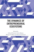Cover: The Dynamics of Entrepreneurial Ecosystems - Routledge