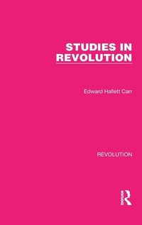 Enlarge image Cover: Studies in Revolution - Routledge