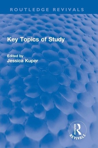 Enlarge image Cover: Key Topics of Study - Routledge