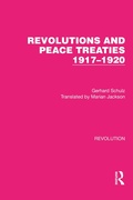 Cover: Revolutions and Peace Treaties 1917-1920 - Routledge