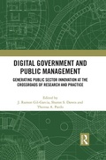 Cover: Digital Government and Public Management - Routledge