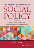 Cover: The Student's Companion to Social Policy - Wiley