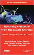 Cover: Electricity Production from Renewable Energies - 2nd Edition - Wiley