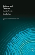 Cover: Sociology and Philosophy (Routledge Revivals) - Routledge