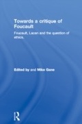 Cover: Towards a critique of Foucault - Routledge