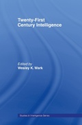 Cover: Twenty-First Century Intelligence - Routledge